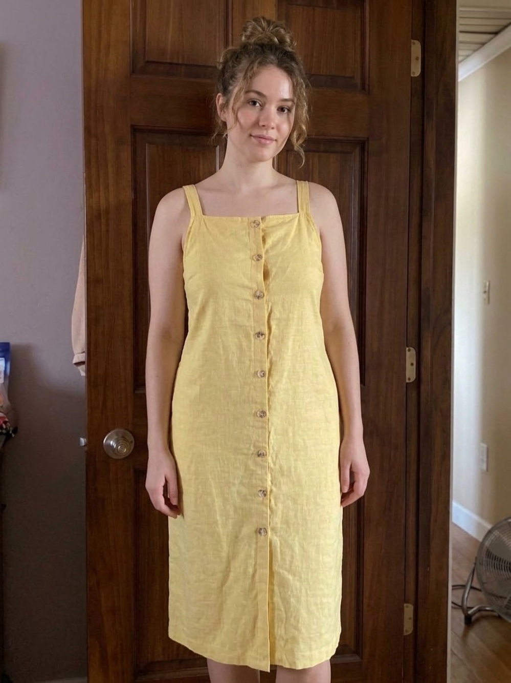 Scotch & Soda Yellow Button-Front (M)
